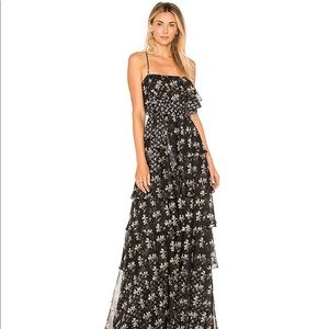 Jill Jill Stuart floral print gown maxi dress